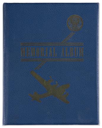 (JUDAICA--WORLD WARS.) Memorial Album: Dedicated to the Boys of the 20th Air Force.